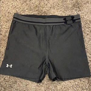 Under armour heat gear compression shorts
